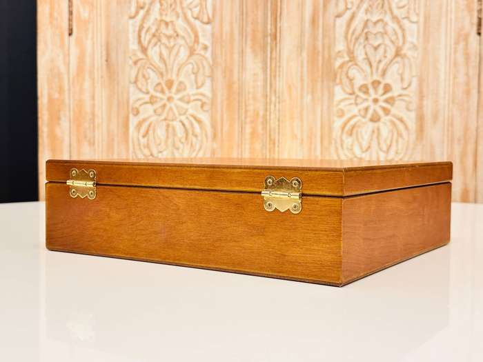 Twinings Exclusive Deluxe Large Wooden Display Tea Box