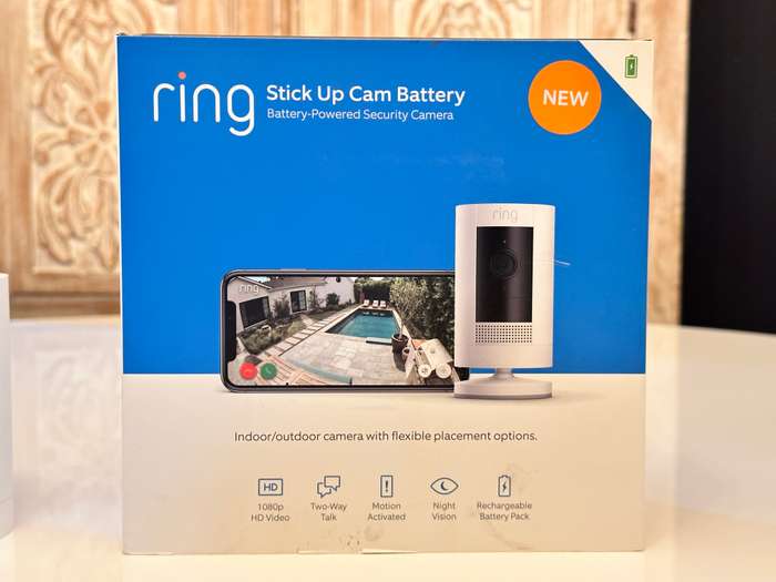 RING Wireless Smart Security Outdoor / Indoor Camera