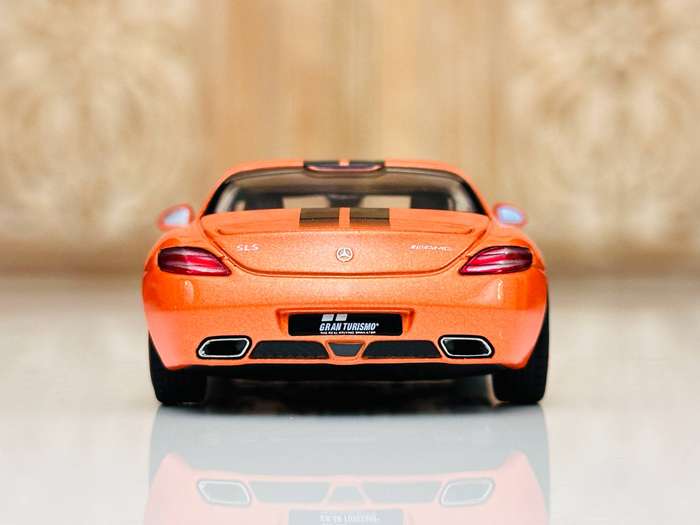 Schuco Mercedes SLS AMG Gran Turismo Signature Edition in Original Display Case