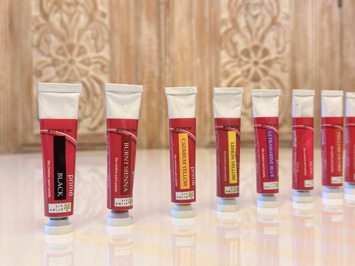 Art Oil Paint Selection