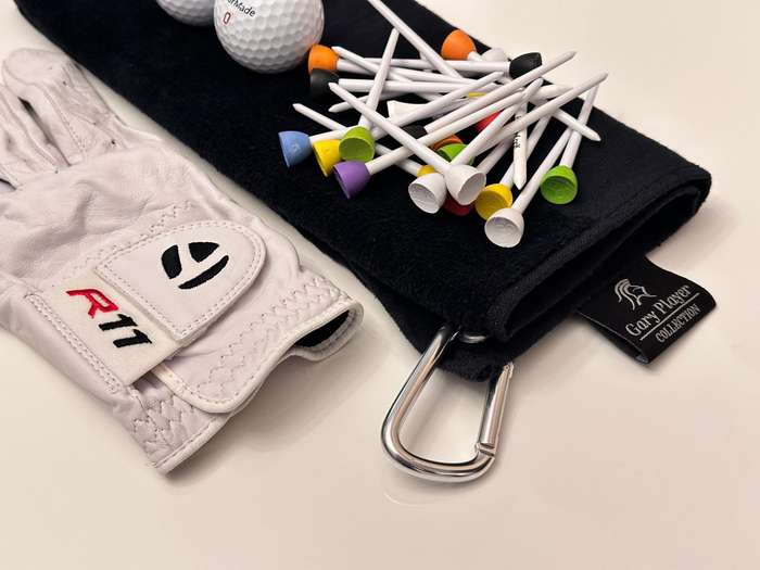TaylorMade R11 Golf Glove / Gary Player towel & Golf Selection