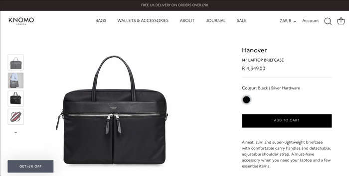 Knomo London Executive Bag