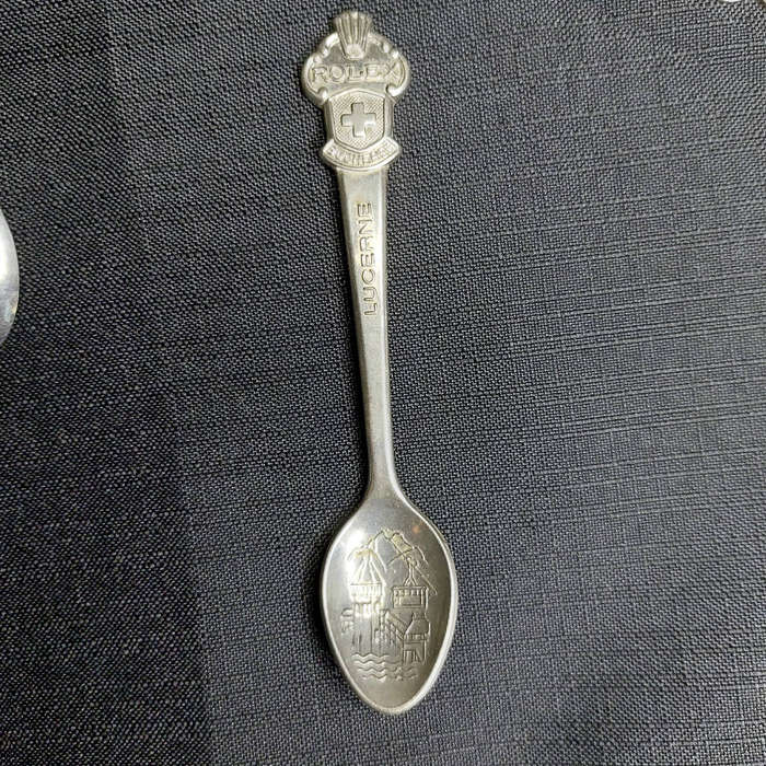4 Vintage Rolex spoons