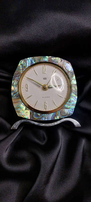 Abalone Shell desk clock