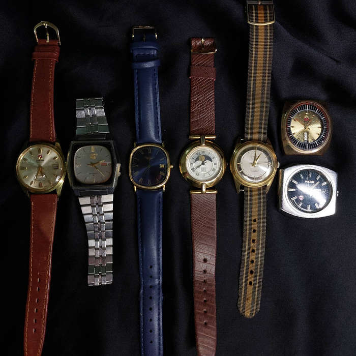 Vintage watch collection