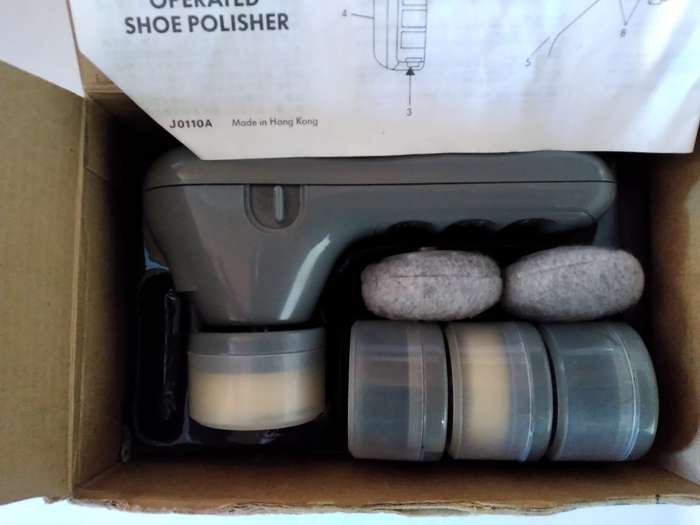 Star case Battery Operated Shoe Polisher
