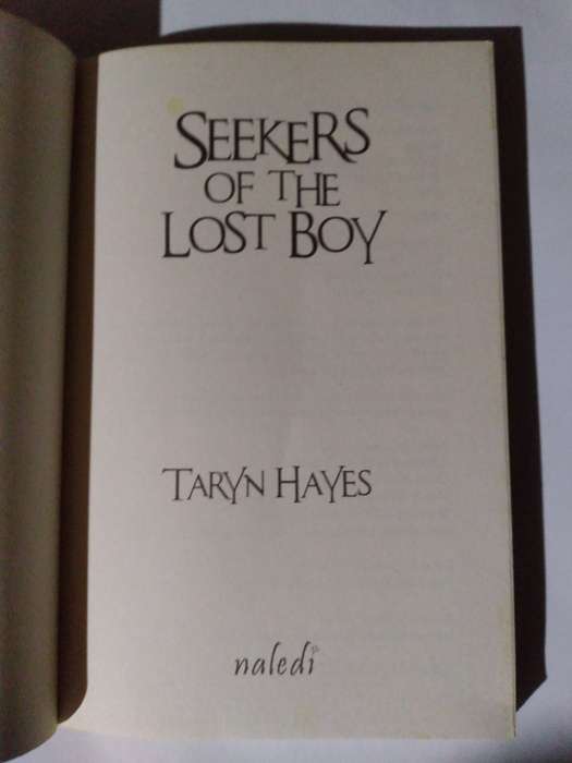 Seekers of The Lost Boy by Taryn Hayes -2013