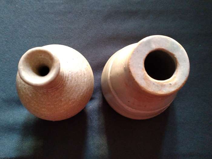 Ceramic single bud vases