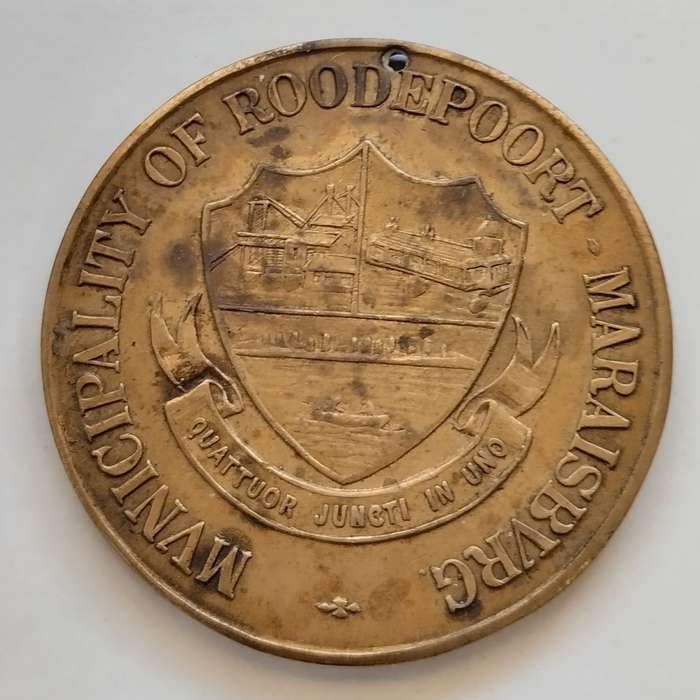 1919 Municipality of Roodepoort - Maraisburg Medallion #M0024
