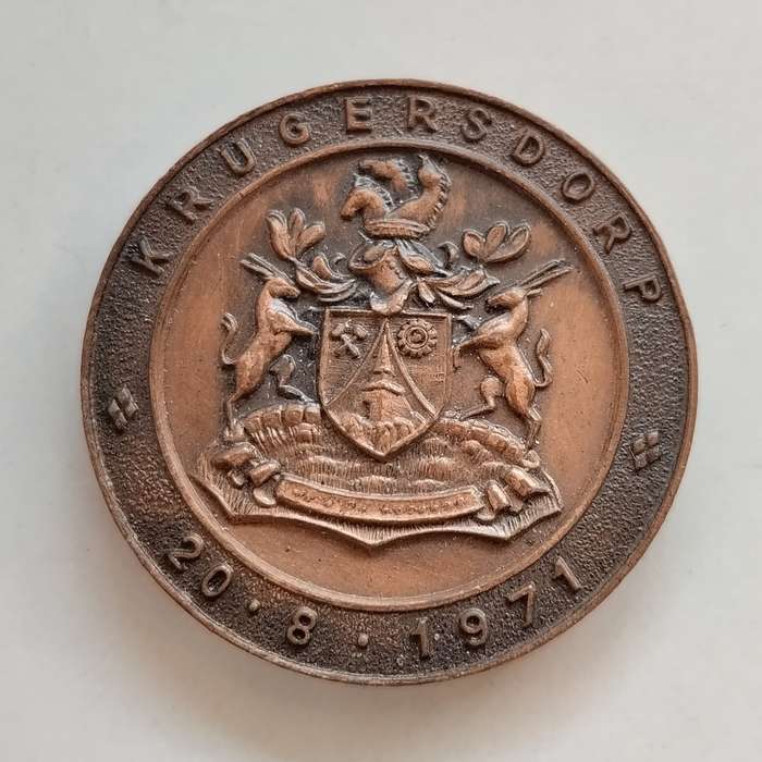 1971 Krugersdorp Freedom Medal #M0034