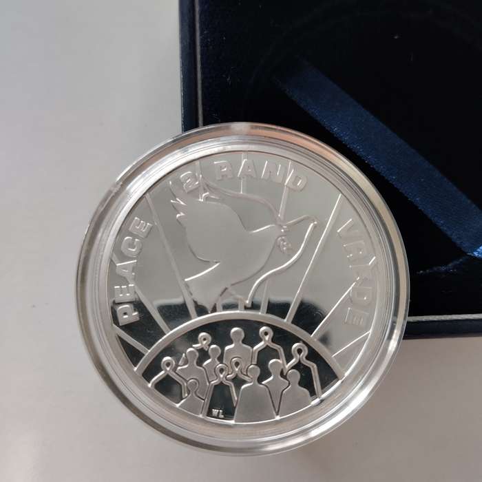 1993 Proof Peace Two Rand in Box #C0160