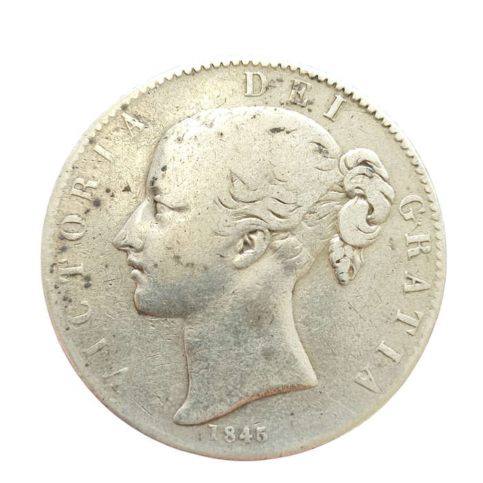 1845 Crown United Kingdom D0002