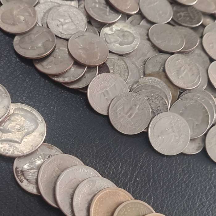 Large US Coin Lot 1Kg plus