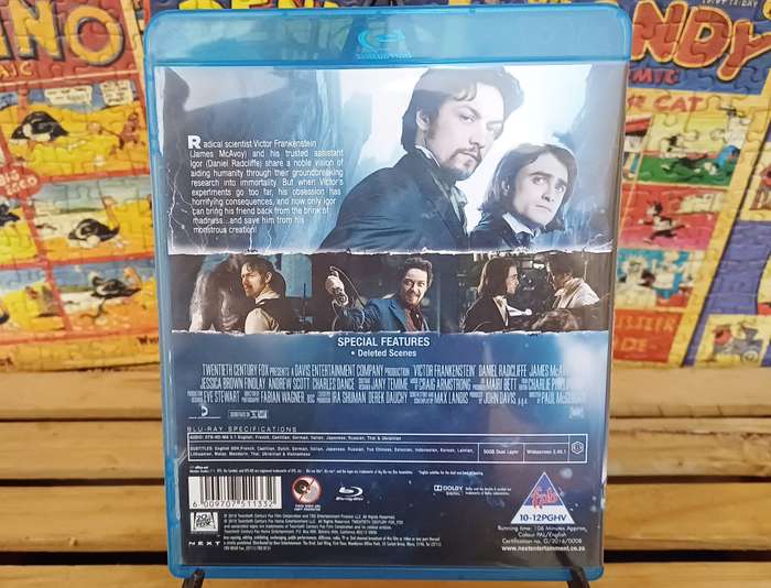 Victor Frankenstein (Blu ray)
