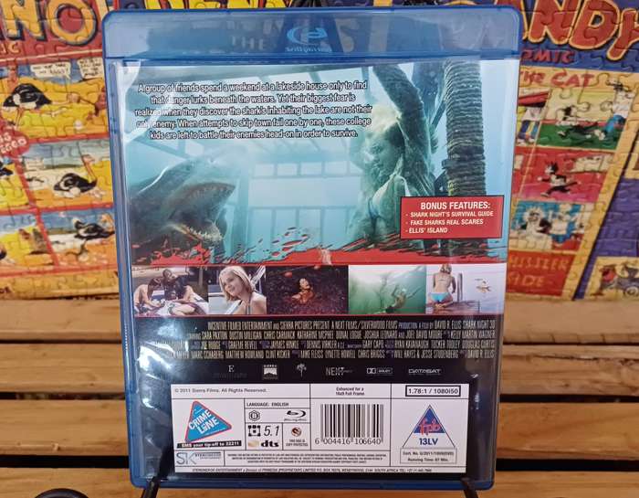 Shark Night (Blu ray)