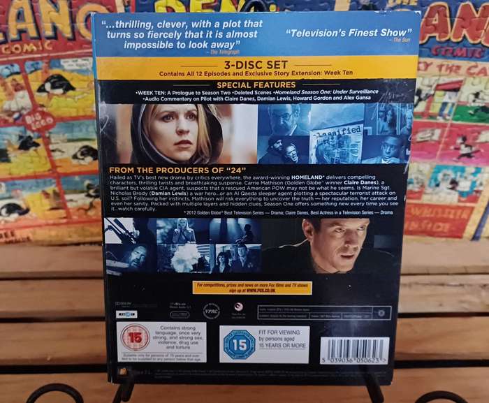 Homeland - The Complete First Season (Blu ray)