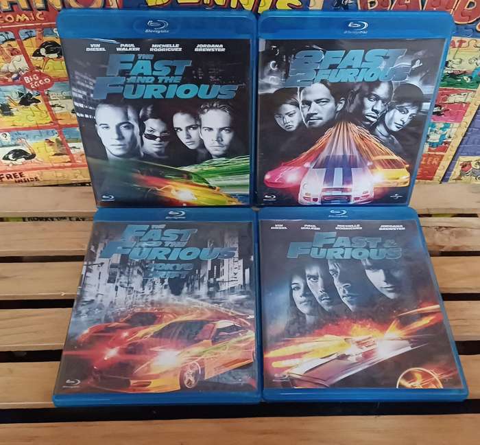 Fast & Furious Bundle (Blu ray)