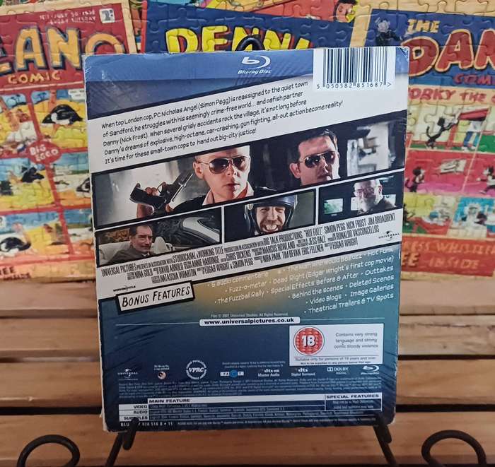 Hot Fuzz (Blu ray)