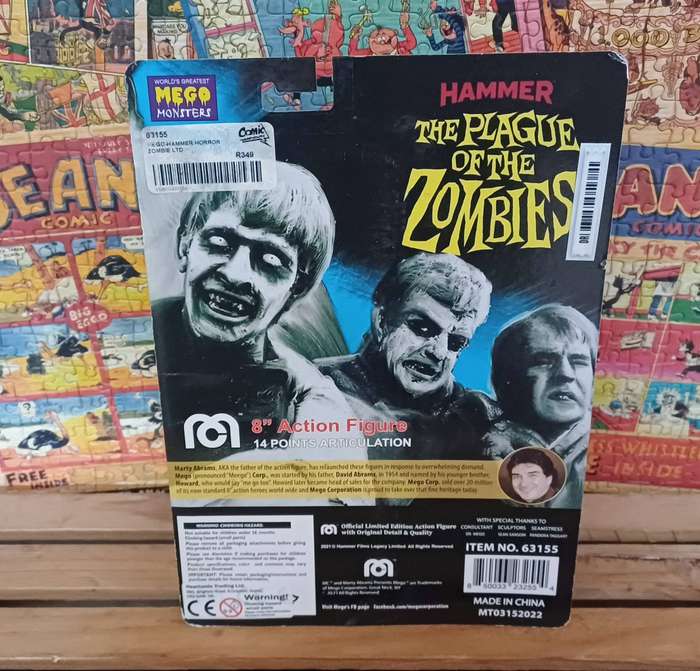 The Plague of the Zombies Action Figure