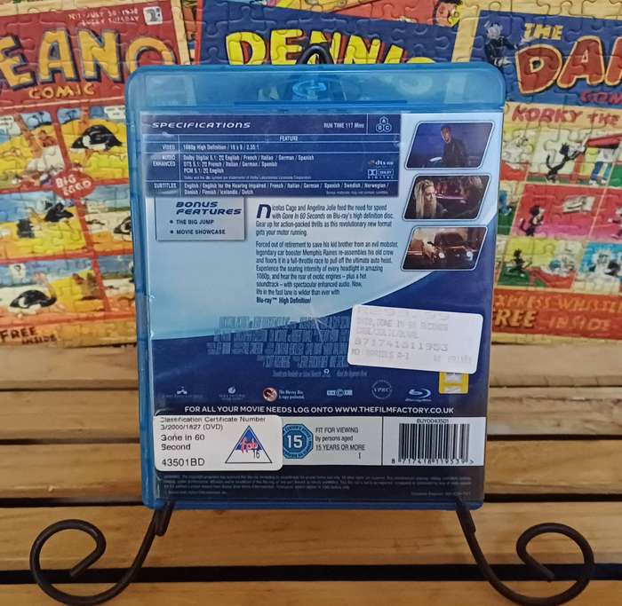 Gone in 60 Seconds (Blu ray)