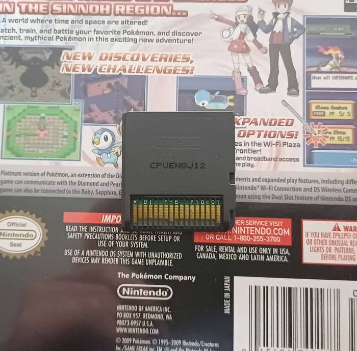 Pokemon Platinum Version Nintendo (DS)