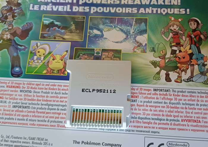 Pokemon Alpha Sapphire Nintendo (3DS)