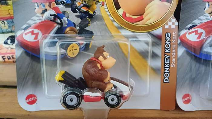 Hot Wheels - Mario Kart - Die Cast - Donkey Kong & Diddy Kong