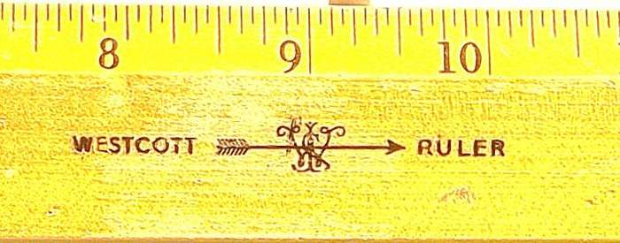 wooden ruler
