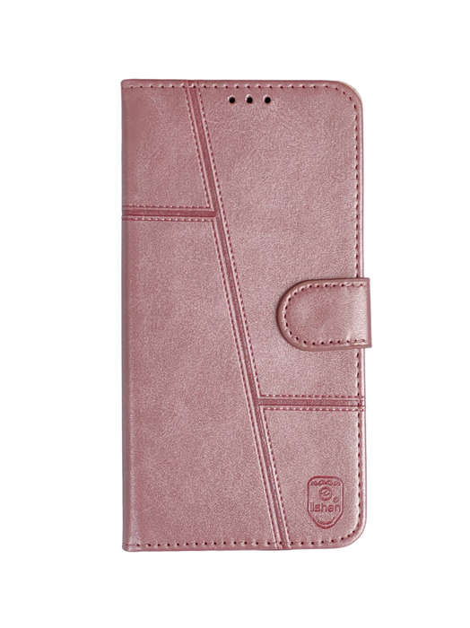 Leather Flip Book cover with card Slot Compatible with Honor X5 Plus