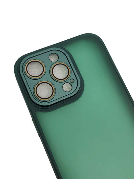 Hot Series  Shock Resistant  Camera Protector  Matte Look Cover iPhone 15 Pro Max