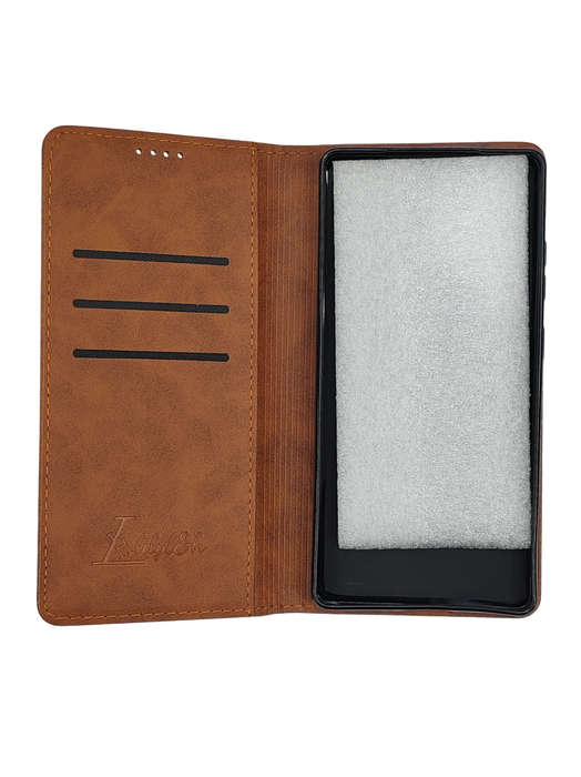 Leather Flip Book Cover Compatible With Honor 200 Pro