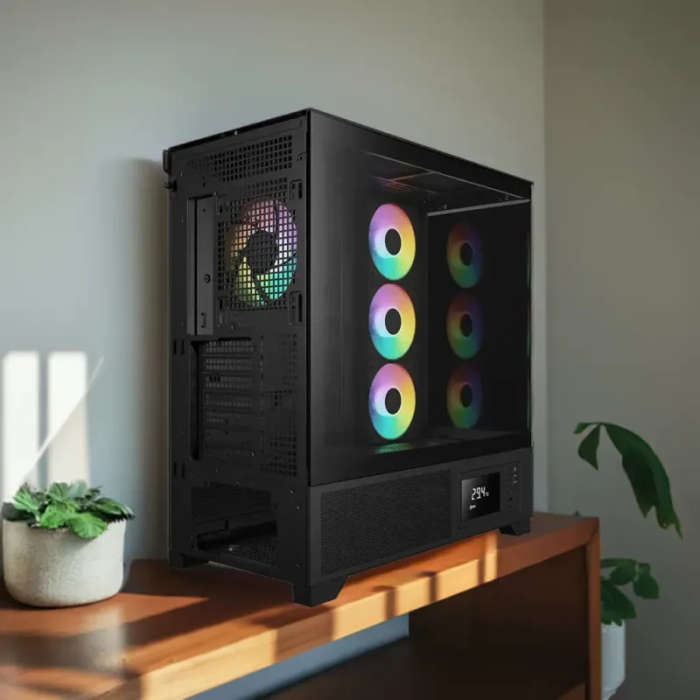 Gamdias Atlas P2 Black Gaming Case: Ultimate Performance