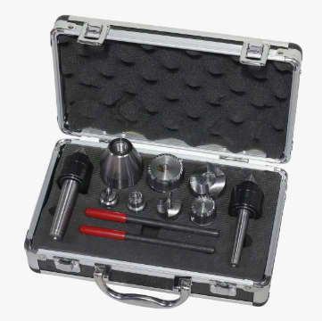 MAC AFRIC 9 PCS Set Drive & Live Centers Set in Aluminium Case