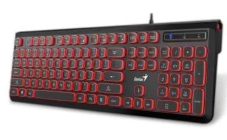 Genius Slimstar C260 Black Keyboard