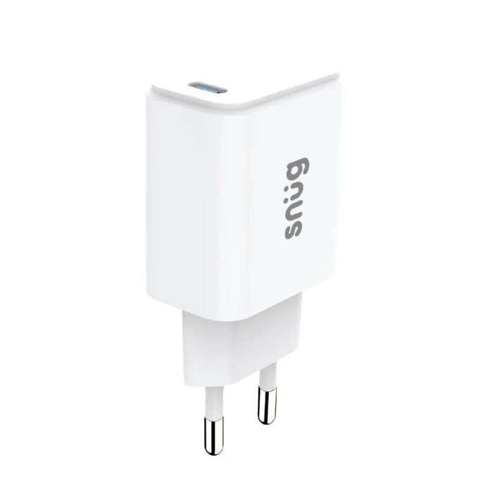 Snug 25W 1 Port PD Home Charger - White