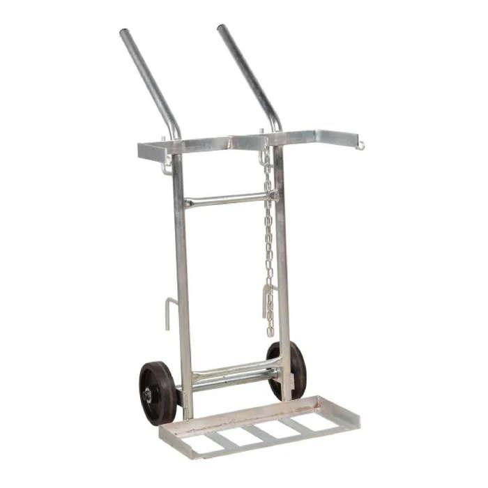Double Gas Bottle Trolley