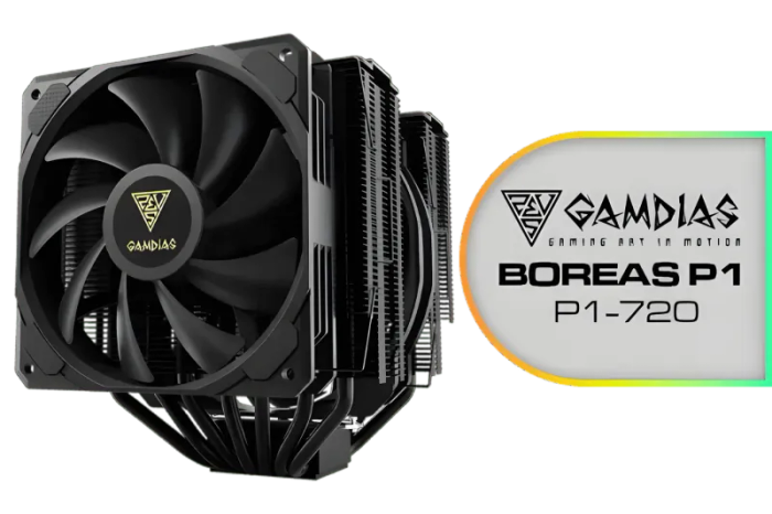 Gamdias BOREAS P1-720 CPU Air Cooler