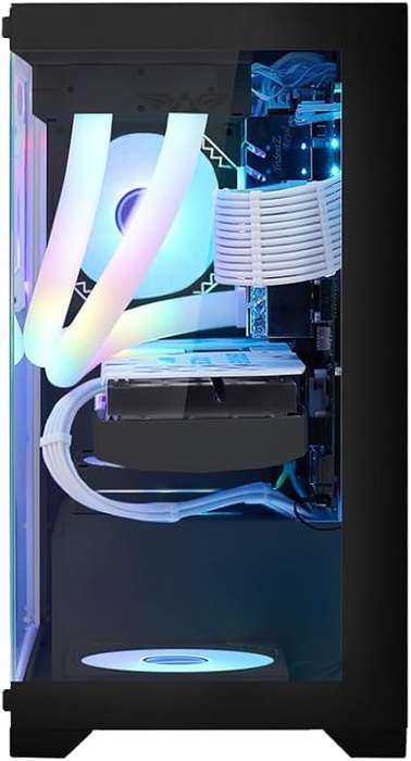 Armaggeddon Aquaron Advanced MicroATX Gaming Case - Black