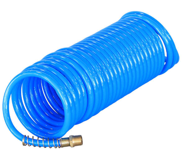 Recoil Hose with Adaptor M14 IN (Steel) & Spring