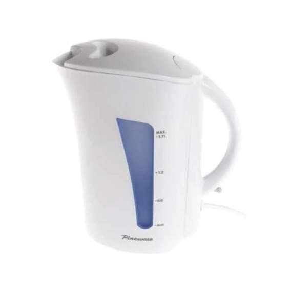 Pineware White Corded Kettle  1.7 Litre
