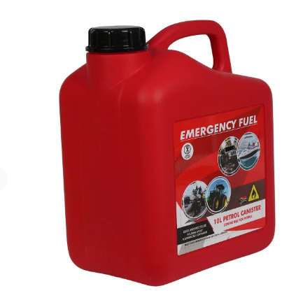 MAC AFRIC 10L Plastic Petrol Jerry Can