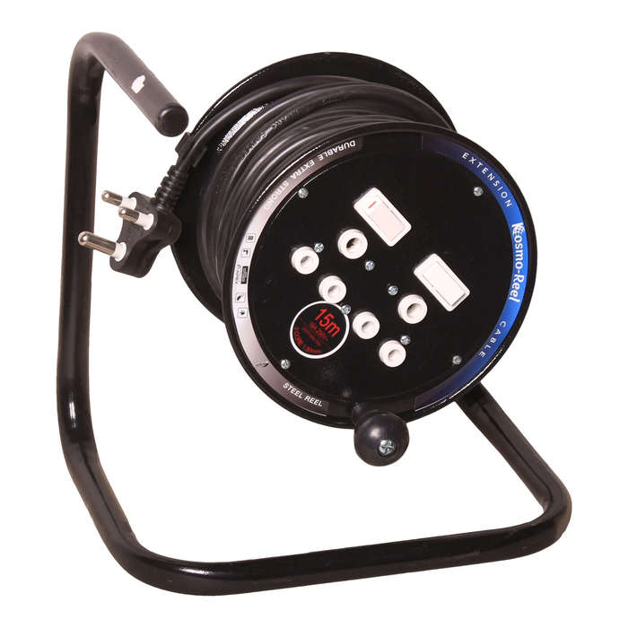 KOSMO-REEL 15 M Extension Cord with Reel 1.5 MM