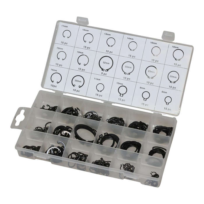 MAC AFRIC 225 PCS Retag & Snap Rings Assortment