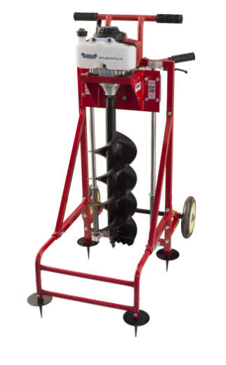 MAC AFRIC 68 CC Earth Auger Drill (Free Standing) - DRIVE UNIT ONLY