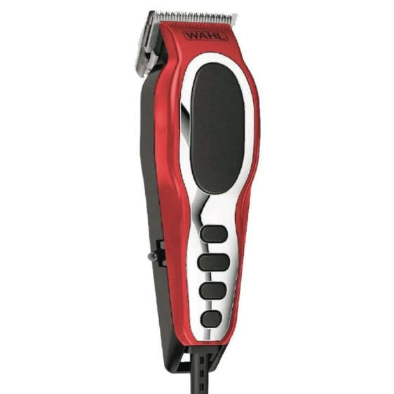 Wahl Close Cut Pro Men's Hair Clipper 11 Piece - Red