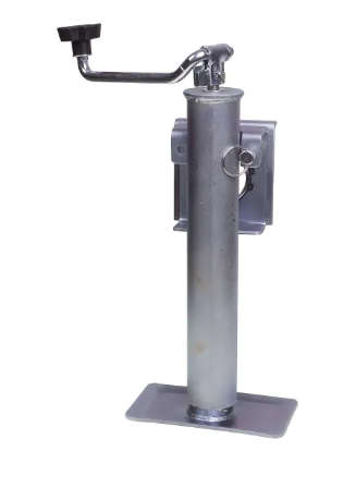MAC AFRIC 2000 lb Top Wind Aluminum Trailer Jack (Base Type)