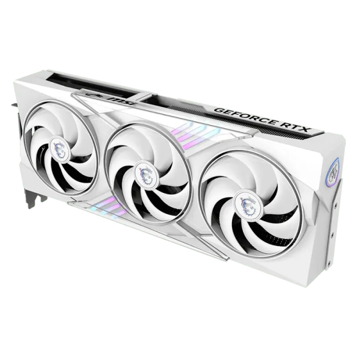 MSI GeForce RTX 5070 12GB Gaming Trio OC Graphics Card - White