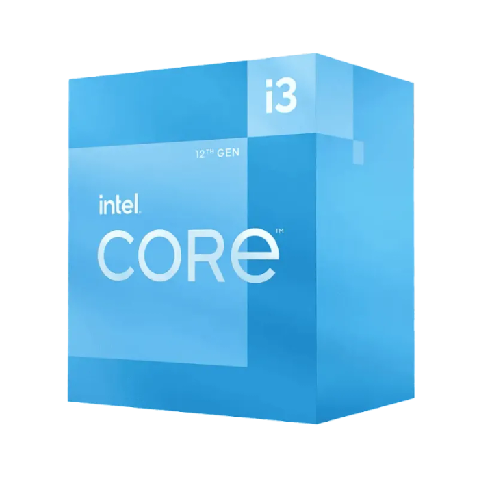 Intel Core i3-12100F 4-Core Desktop Processor (LGA 1700, No Integrated Graphics)