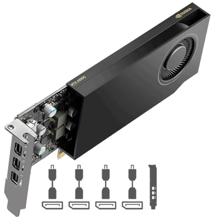 Leadtek NVIDIA RTX A1000 8GB GDDR6 Workstation Graphics Card