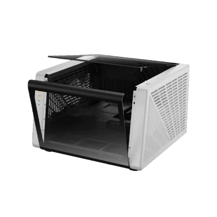 GAMDIAS NESO P1 Gaming Case - Elegant Black and White Design